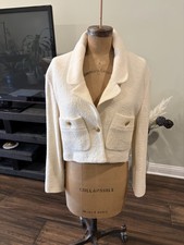 Blazer Zara tono oro bottoni