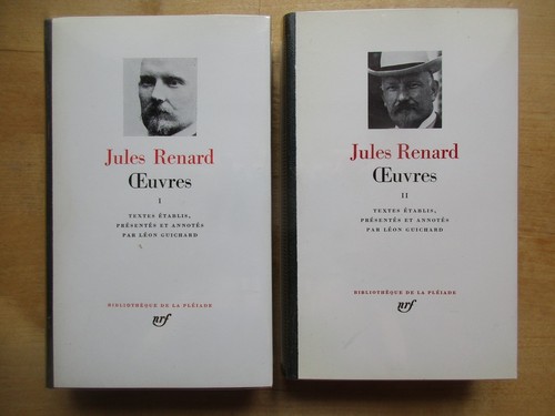 Pleiade jules renard - la,