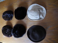 Lotto cappelli colbacchi donna