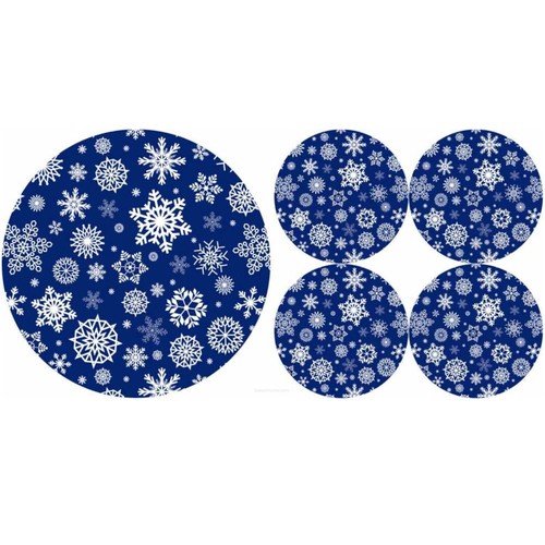 Set tovagliette bertoni feltro - set,