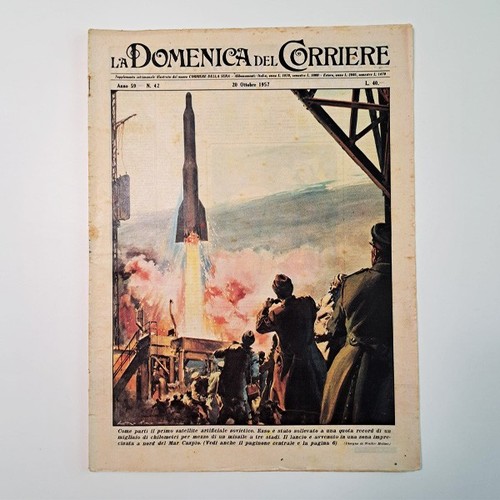 Domenica del corriere 1957 - domenica,