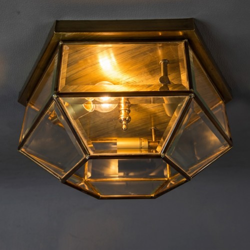Lampada plafoniera esagonale - lampada,