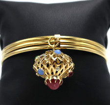 3 bracciali vintage a cerchio