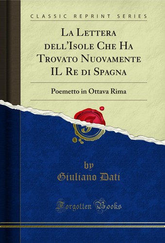 Lettera dell isole che - la, dell'isole