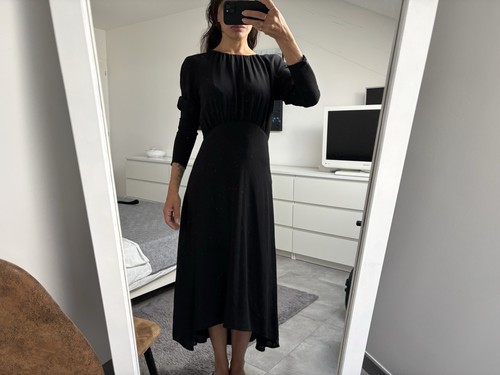 Robe noire intemporelle sisley - robe,