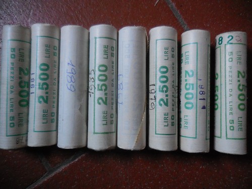 Rotolino monete da - 50,