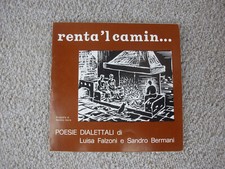 disco 33giri "RENTA 'L CAMIN" poesie in dialetto novarese FALZONI/BERMANI