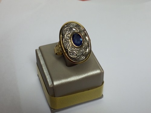 Anello donna oro rosette - donna, kt