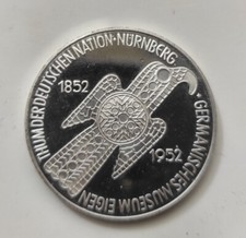 5 MARCHI GERMANIA 1952 ARGENTO