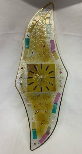 Orologio parete vetro di - in,