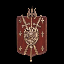 INTERESSANTE STEMMA PONOPLIA + DUE SPADE (K5930)