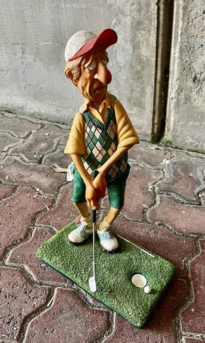 Statuina uomo caricatura - , di