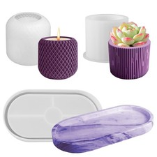 Set di 3 stampi in silicone