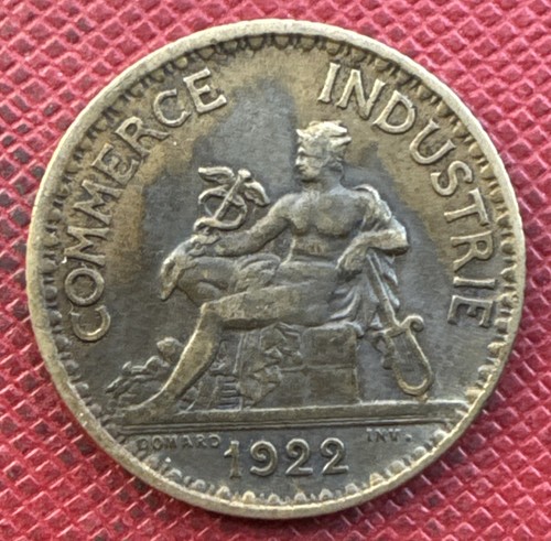 Francia 1922 alluminio bronzo - 1922, alluminio-bronzo