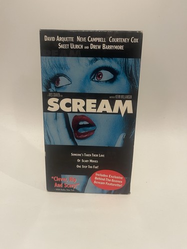 Scream vhs drew - drew, barrymore
