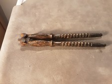 ANTICO SCHIACCIANOCI COSÌ COME IN FOTO LUNGHEZZA TUTTO APERTO 29 CM