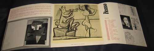 1960 picasso brochure per - -,