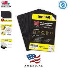 Magnetic Adhesive Sheets, 4" X