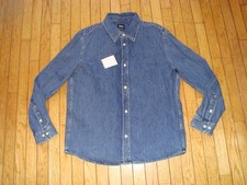 CAMICIA JEANS ZARA UOMO BLU