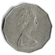 1983 Australia 50 Cents World