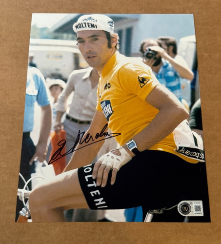 Foto firmata eddy merckx tour - firmata,