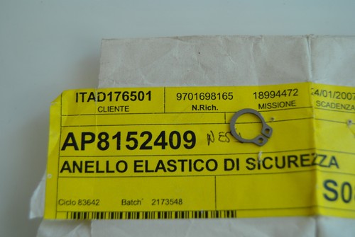 Anello elastico sicurezza - anello,