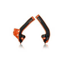 protezioni telaio in plastica Acerbis Ktm Sx 85 2018 - 2024 colore arancio 2016
