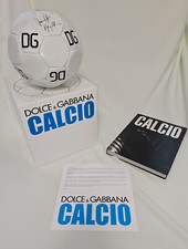 Dolce & Gabbana Libro "CALCIO" 2003  pallone autografato  in cuoio numerato