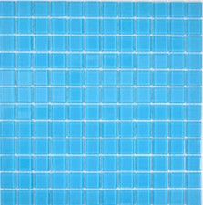Mosaico IN Vetro Azzurro