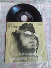Gianni D'Errico - La Vestaglia/Precipitando Verso Dio - 45 Giri 7" - PROMO 1972