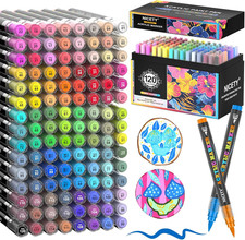 120 Pen Acrilici Punta