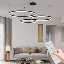 3 Anelli Luce a Sospensione