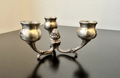 Candeliere candelabro argento