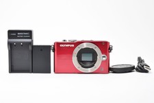 Olympus PEN Lite E-PL3 12.3MP Fotocamera Digitale Rossa Corpo [Eccellente Da