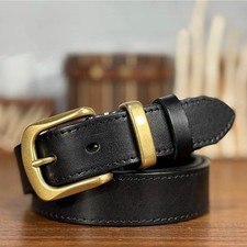 Cintura in vera pelle in