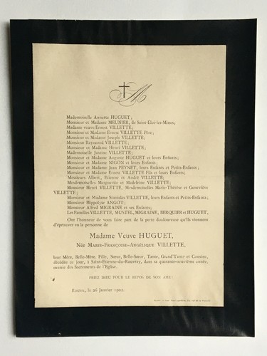 Huguet meunier villette nigon - villette,