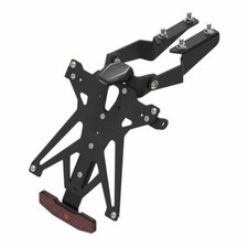 KTARKA119 PORTATARGA REGOLABILE LIGHTECH KAWASAKI Z1000 2014 2019 + LUCE CATADIO