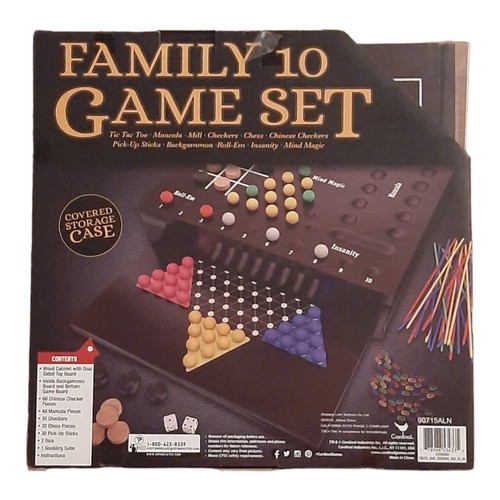 Set giochi famiglia con - giochi,