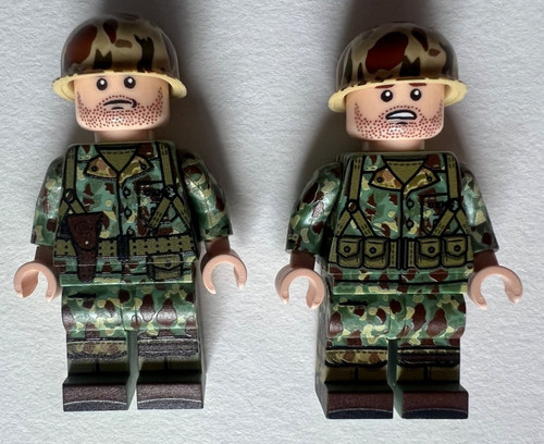The minifig ww2 marines - minifig,