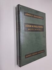 LEZIONI DI FISICA TEORICA MECCANICA VOL I - SOMMERFELD - SANSONI - AS