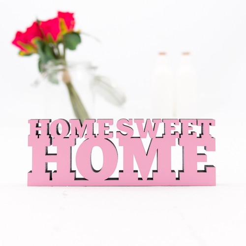 Scritta kleinlaut home - scritta, 3d
