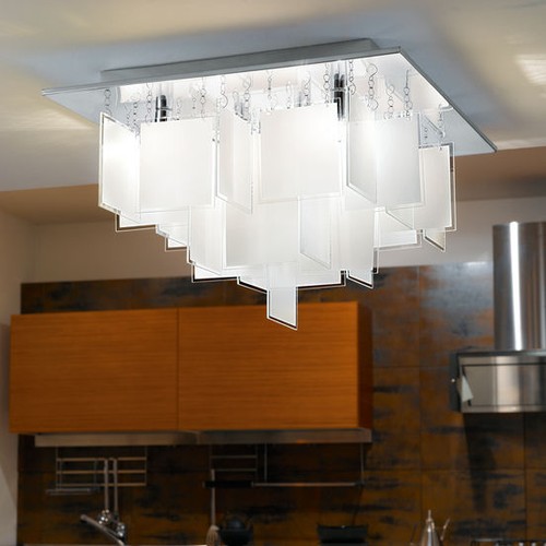 Lampadario plafoniera moderno - lampadario,