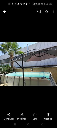 Piscina fuori terra usata - fuori,