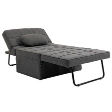 HOMCOM Poltrona Futon 3 in 1