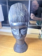 Statua busto uomo etnico