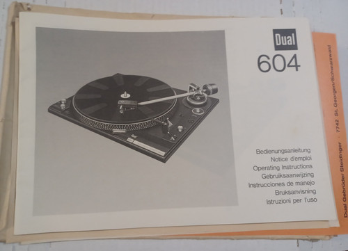 Giradischi doppio 604 vintage - doppio,