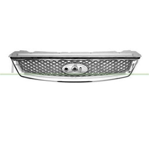 Griglia radiatore argento con - griglia,