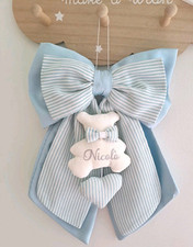 FIOCCO NASCITA ARTIGIANALE DA PERSONALIZZARE CON IL NOME DEL TUO BEBÈ ? 