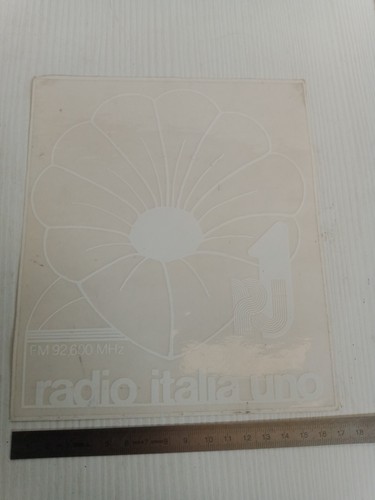 Adesivo vintage radio - , italia