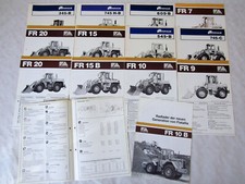 14 depliant Fiat Allis pala